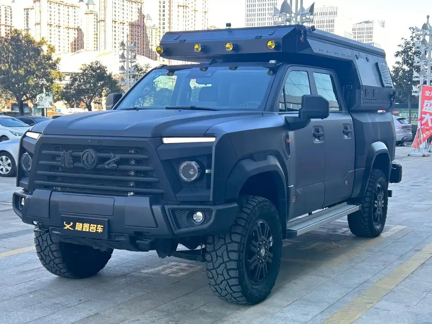 Dongfeng Mengshi MS600 2023 6.7T Diesel Double Cab Chassis Flagship Edition — миниатюра 1