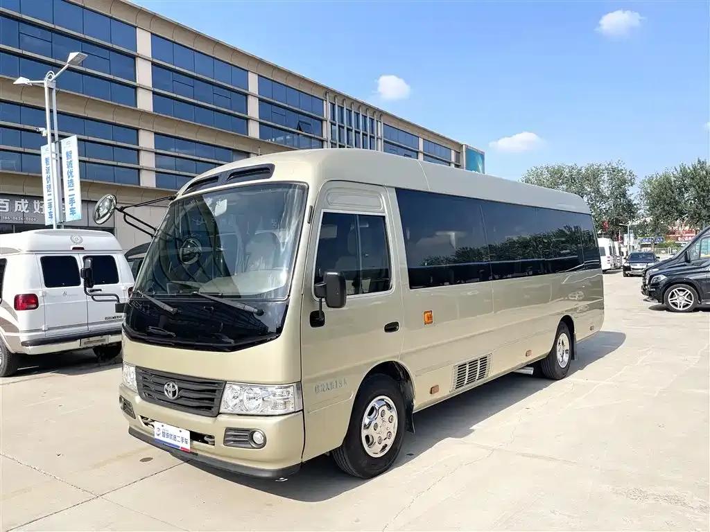 2015 Toyota Coaster 4.0L Premium Model GRB53L-ZCMSK 20-seater — миниатюра 1