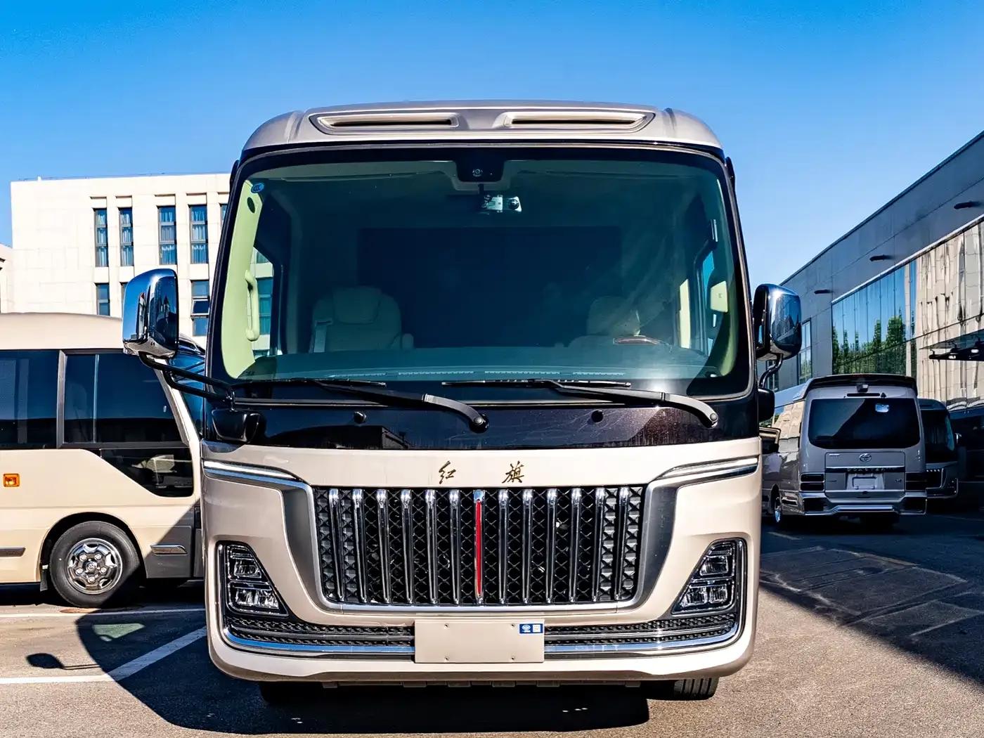 Hongqi Golden Sunflower Guoyue 2024 3.0T Flagship Edition 17-seater — миниатюра 1