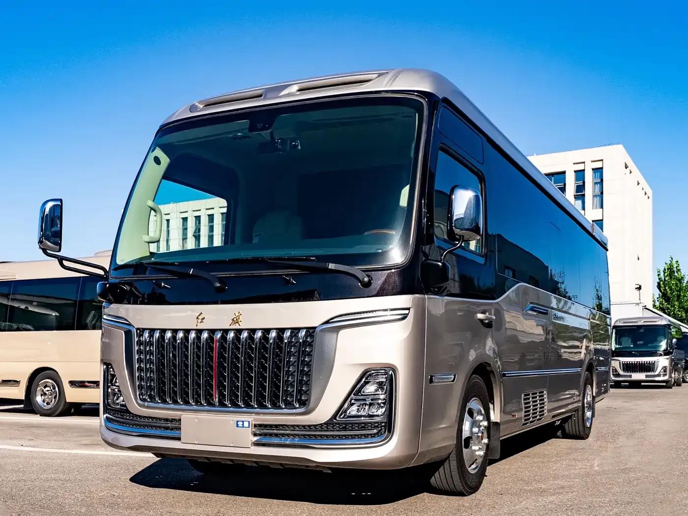 Hongqi Golden Sunflower Guoyue 2024 3.0T Flagship Edition 17-seater — миниатюра 3