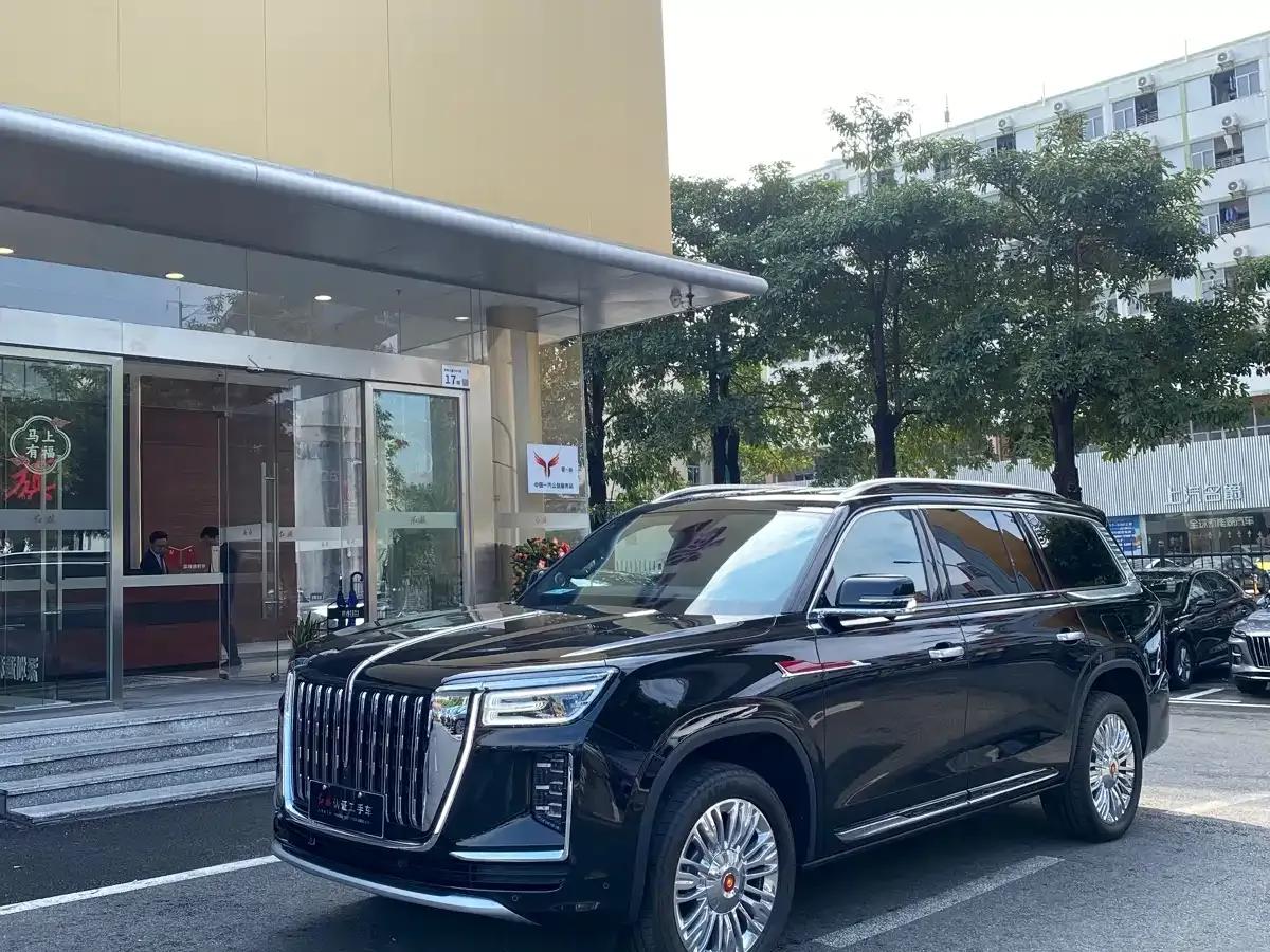 Hongqi Golden Sunflower National Glory 2022 4.0T Premium Flagship Edition 4-seater — миниатюра 1