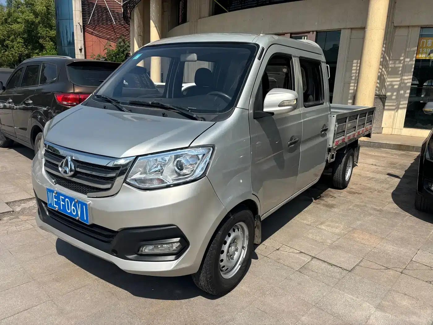 New Leopard T3 2018 Model 1.5L Comfort Double Cab Long Wheelbase Single Rear Wheel Standard Cargo Box DK15C — миниатюра 1