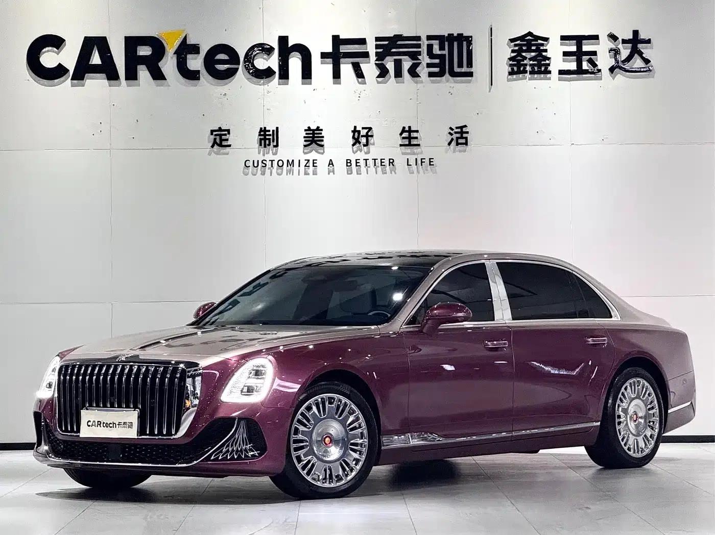 Hongqi Golden Sunflower Elegant 2024 Model 4.0T V8 — миниатюра 1