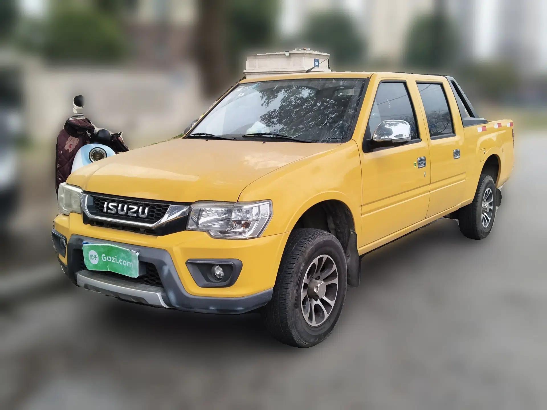 Isuzu Qingling T17 2021 3.0T Diesel Two-Wheel Drive Crew Cab with Extended Wheelbase Model 4KH1CT6H1 — миниатюра 1