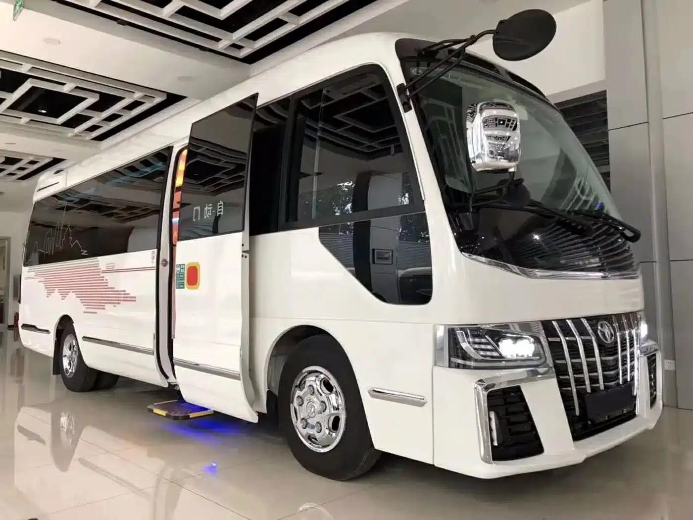 2019 Toyota Coaster 4.0L Premium Edition GRB53L-ZCMSK 20-seater Special Edition 9GR — миниатюра 1
