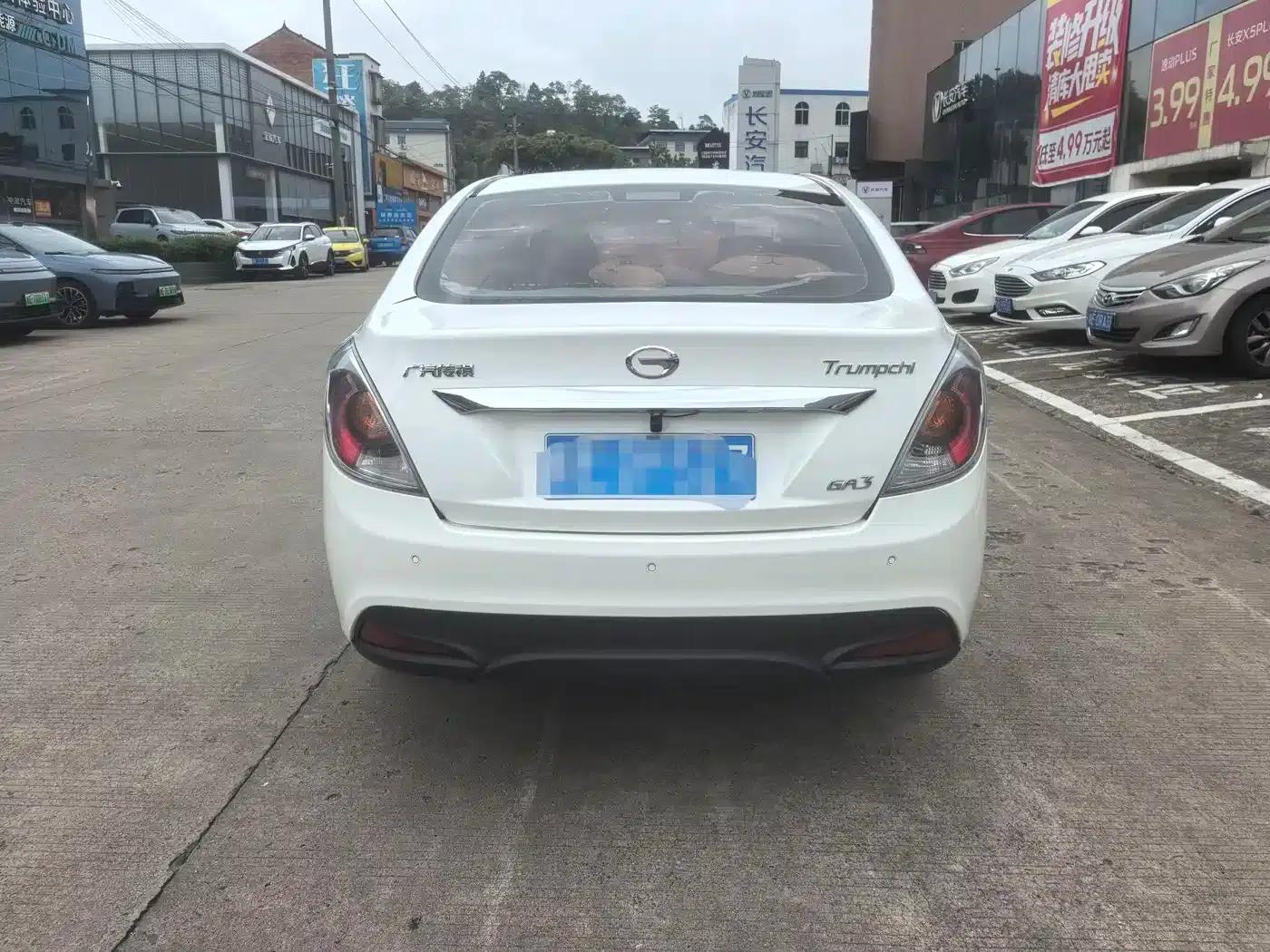 Trumpchi GA3 2013 1.6L Manual Elite Edition — миниатюра 8