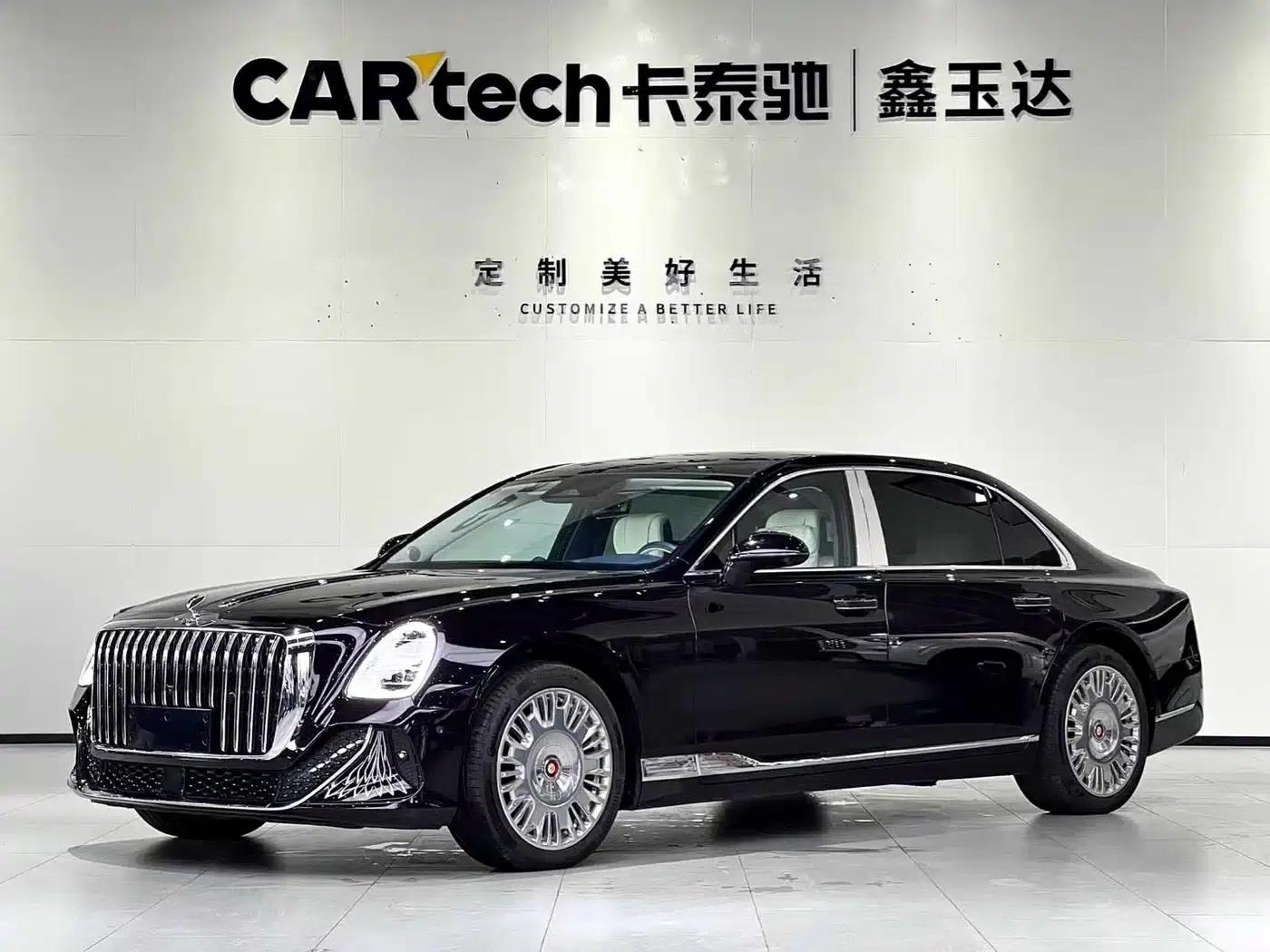 Hongqi Golden Sunflower Elegant 2024 Model 4.0T V8 — миниатюра 1