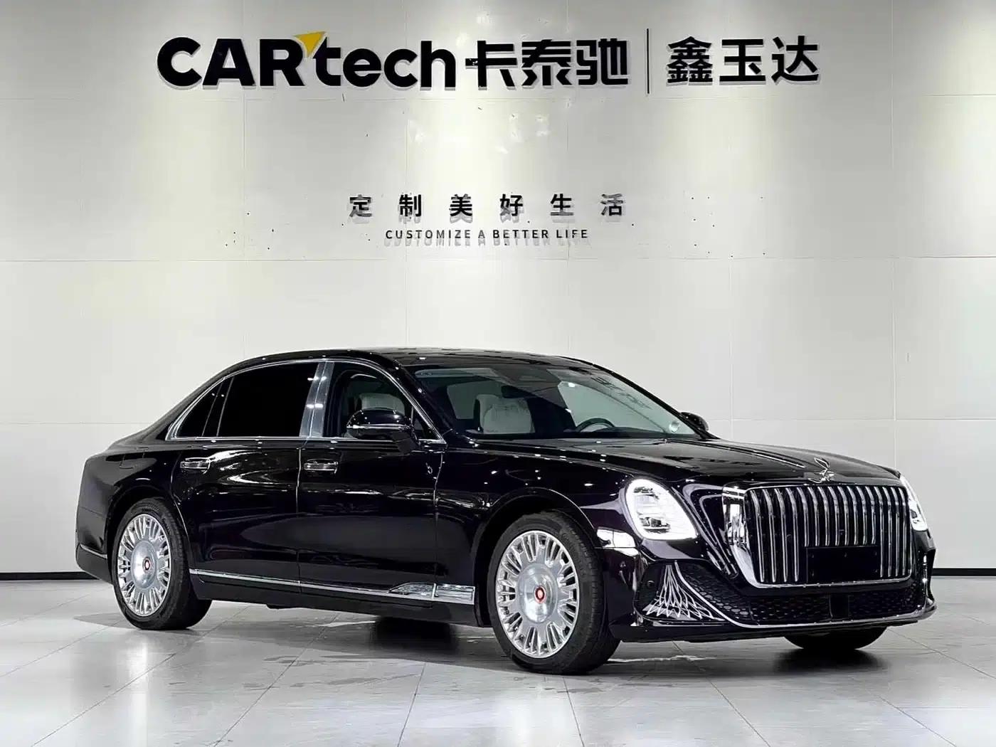 Hongqi Golden Sunflower Elegant 2024 Model 4.0T V8 — миниатюра 3
