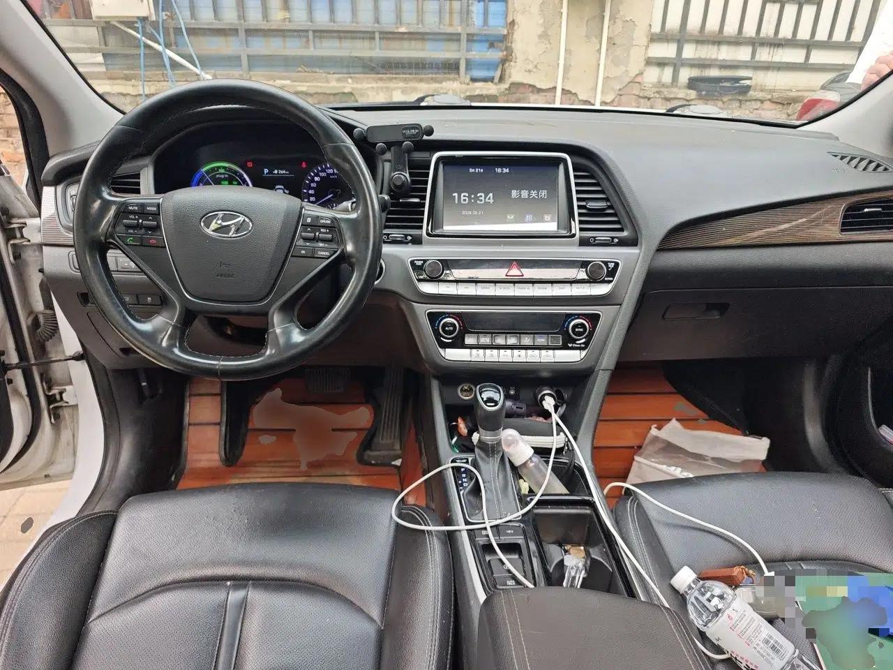 Used Hyundai Sonata Plug-in Hybrid 2018 2.0 PHS Smart Connect Version China VI Standard — миниатюра 9