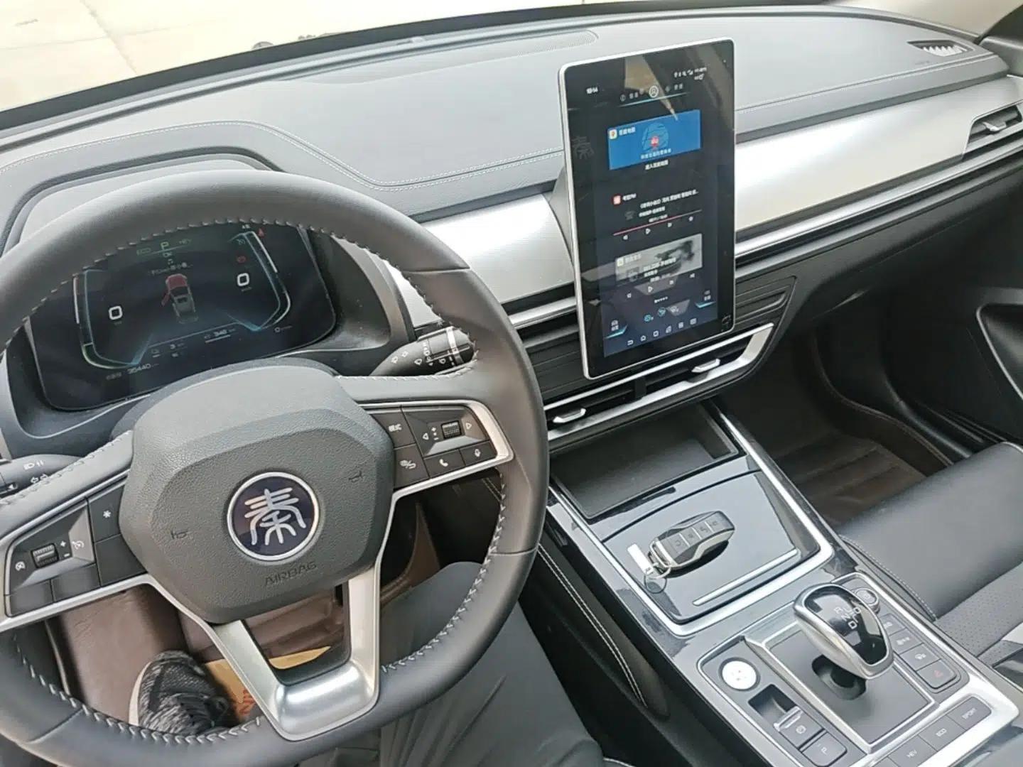 Used BYD Qin Pro New Energy 2019 DM Super Edition 1.5TI Automatic Smart Connect X-Trail Model China VI Standard — миниатюра 12
