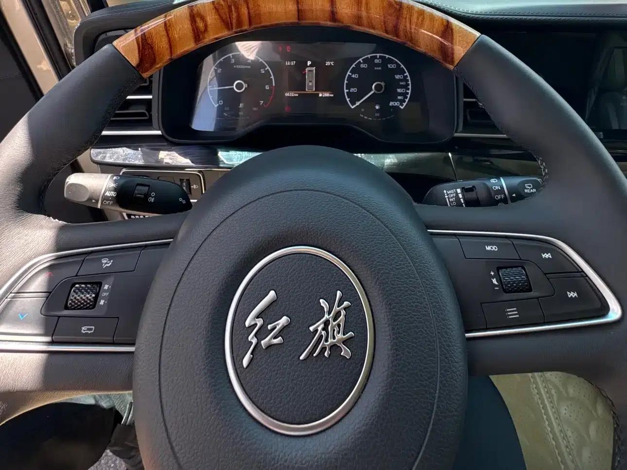Hongqi Golden Sunflower Guoyue 2025 Model 3.0T 6-Seater — миниатюра 9