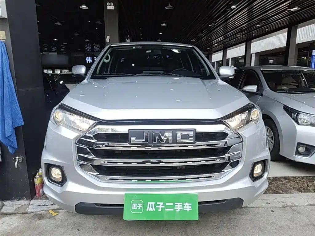 Yuhu 7 2023 2.0T Automatic Diesel 4WD Comfort Edition Long Wheelbase Flatbed Cargo Box — миниатюра 3