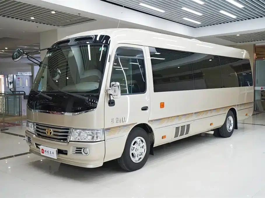 2019 Toyota Coaster 4.0L Premium Model GRB53L-ZCMSK 20-seater 9GR — миниатюра 1