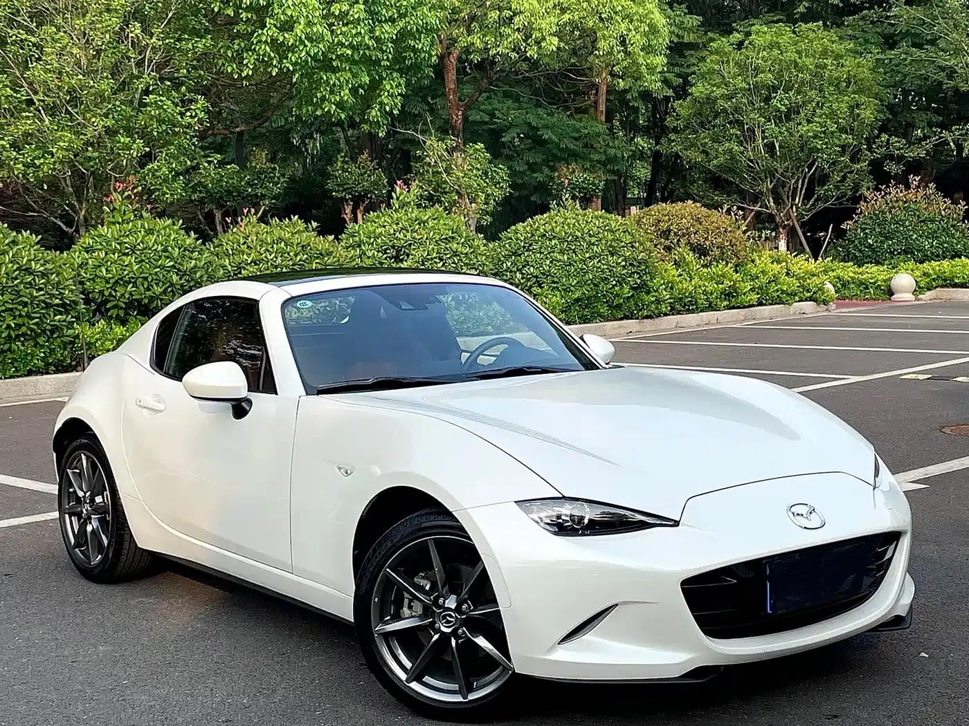 Mazda MX-5 2018 2.0L RF Pearl White — миниатюра 3