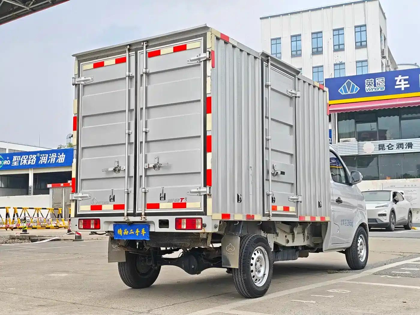 New Leopard T3 2022 1.2L Comfort Cargo Truck, Single Cab, Single Rear Wheel, Side Panel, 3080mm, Wheelbase 2.82m, LJ469Q-AEB — миниатюра 4