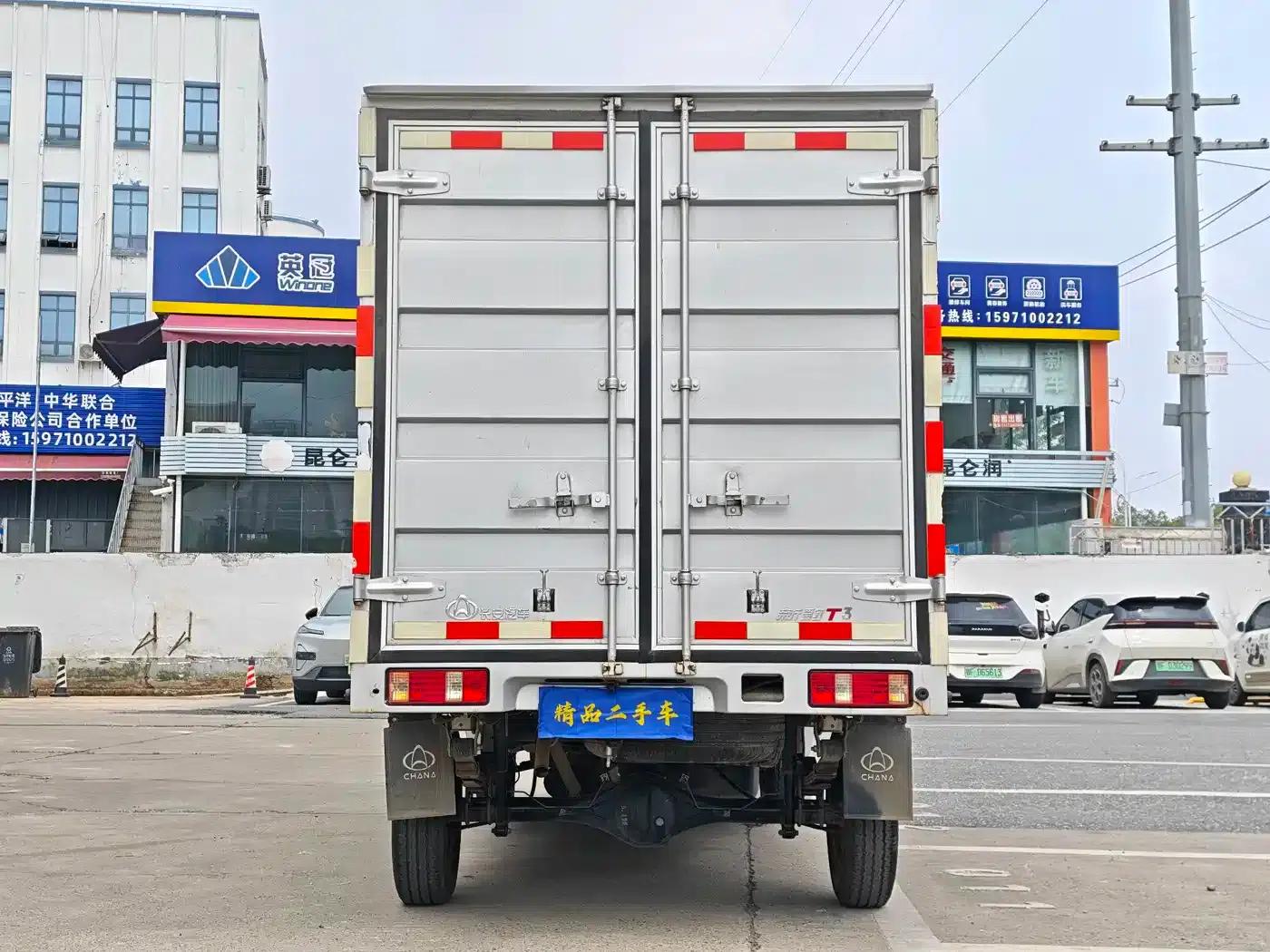 New Leopard T3 2022 1.2L Comfort Cargo Truck, Single Cab, Single Rear Wheel, Side Panel, 3080mm, Wheelbase 2.82m, LJ469Q-AEB — миниатюра 5