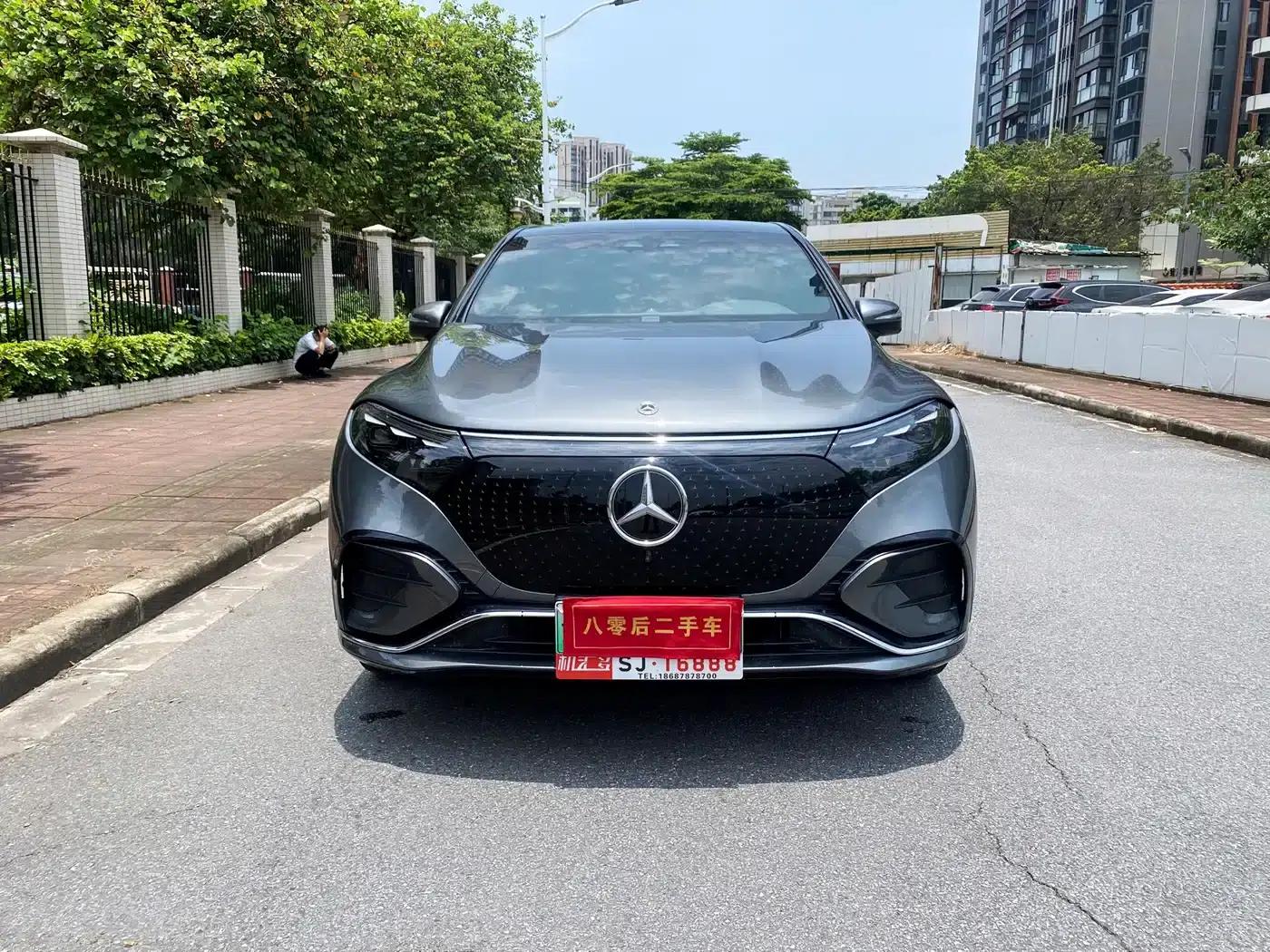 Mercedes-Benz EQS SUV 2023 450 4MATIC Pioneer Edition — миниатюра 2