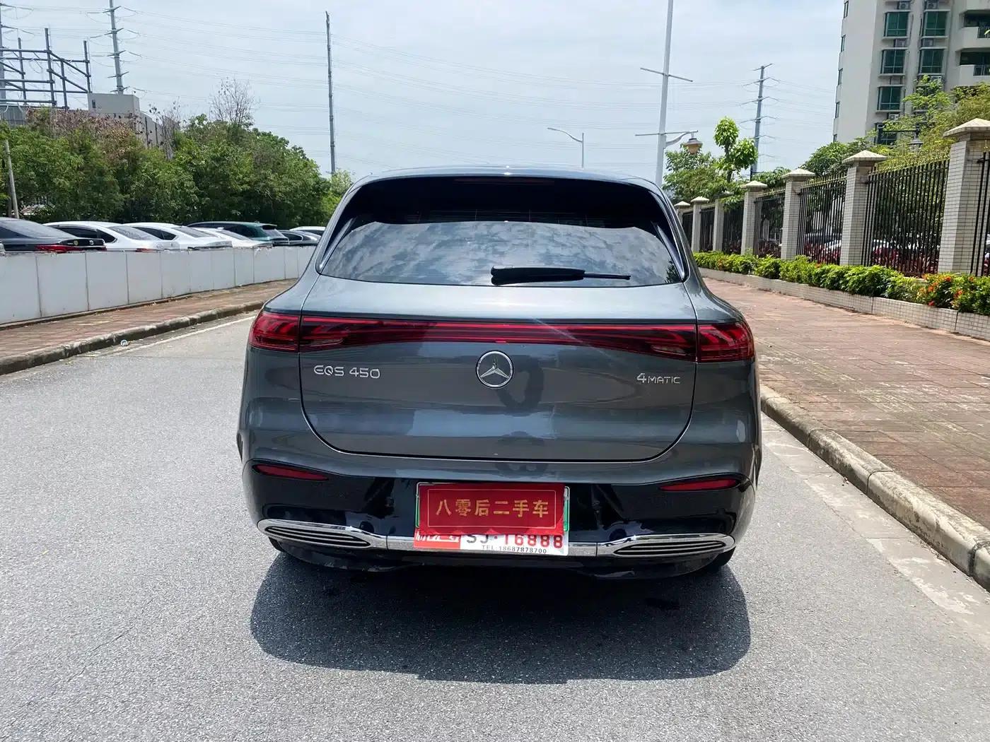 Mercedes-Benz EQS SUV 2023 450 4MATIC Pioneer Edition — миниатюра 7