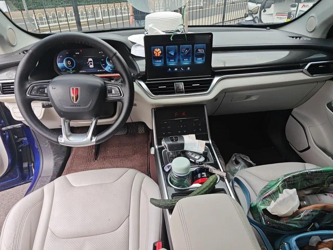 Hongqi E-HS3 2019 Zhilian Qiyue Two-Wheel Drive Version — миниатюра 9