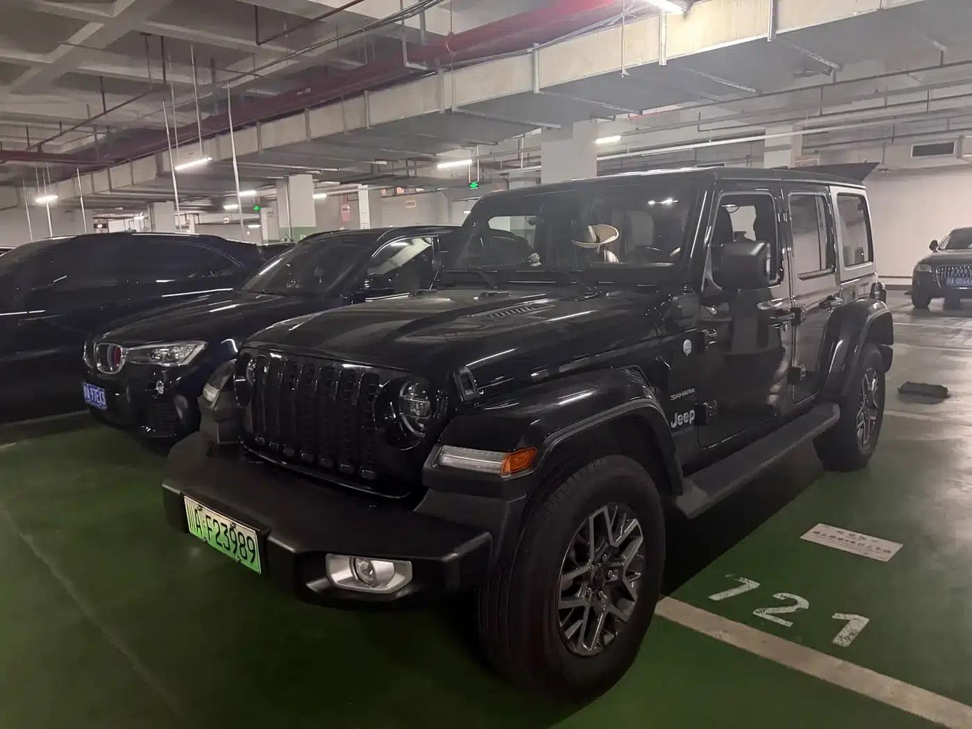 Jeep Wrangler New Energy 2021 Model 4-Door 2.0T 4xe Sahara — миниатюра 12