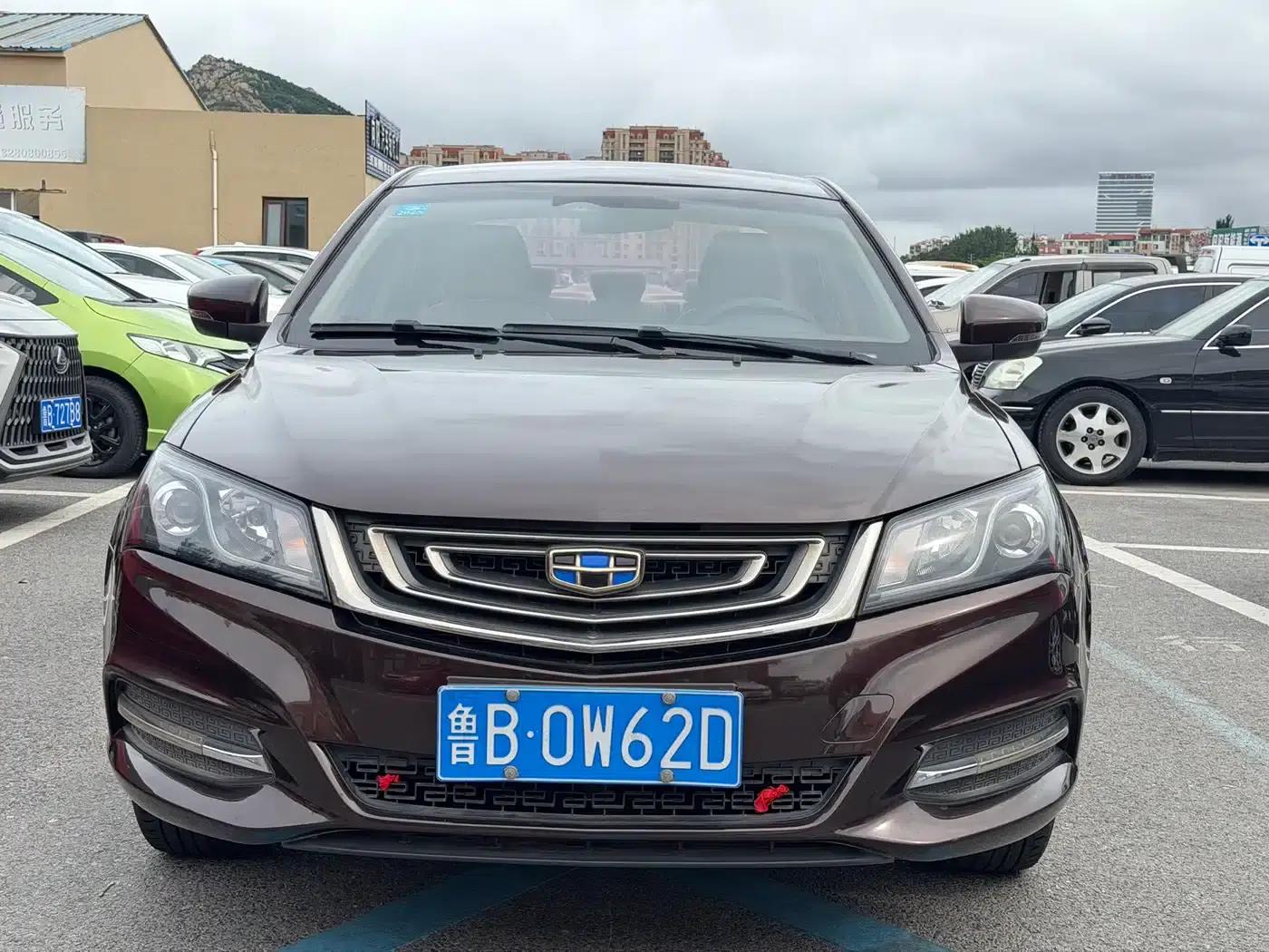 Geely Emgrand 2017 Sedan Million Edition 1.5L Manual Deluxe — миниатюра 2