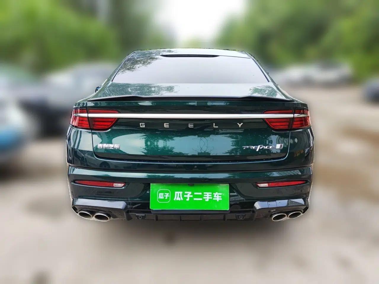 Geely Auto Preface 2023 2.0TD "Only This Verdant Green" Edition — миниатюра 5