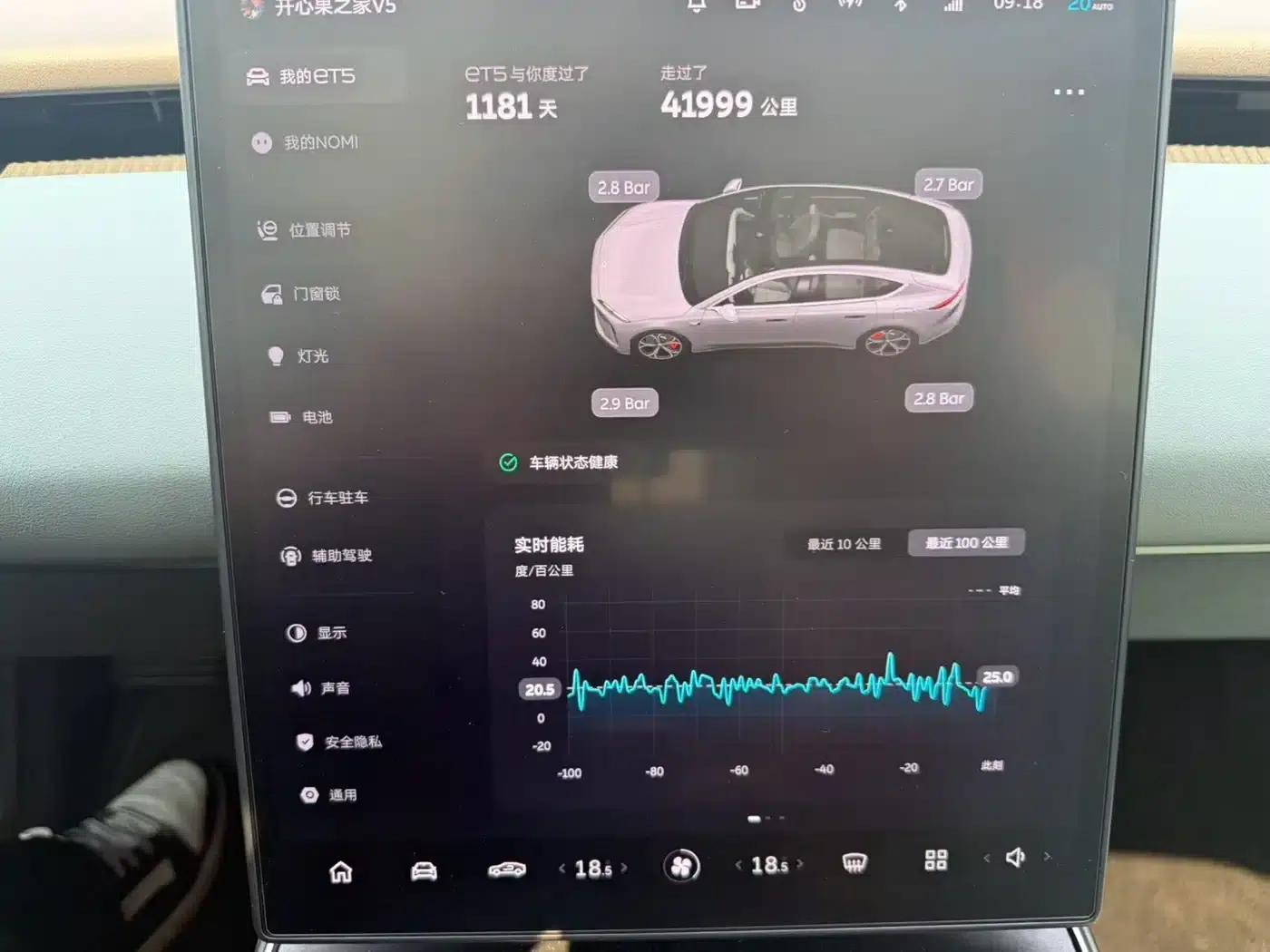 NIO ET5 2022 model 75kWh — миниатюра 6