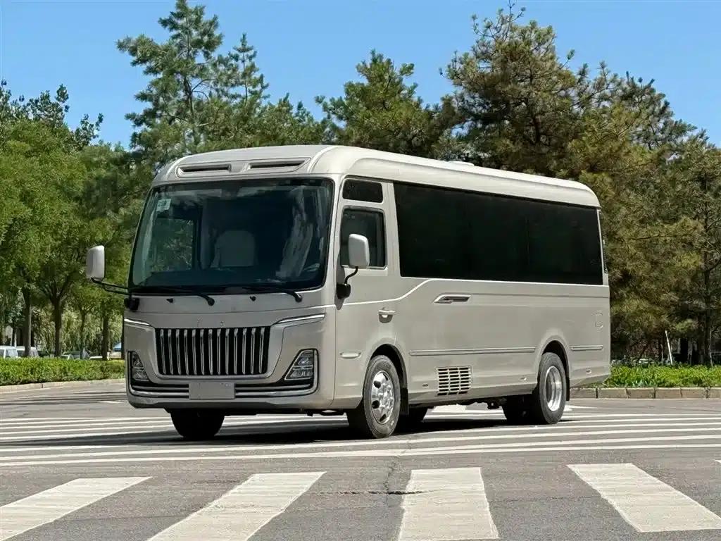 Hongqi Golden Sunflower Guoyue 2024 3.0T Luxury Edition 17-seater — миниатюра 1