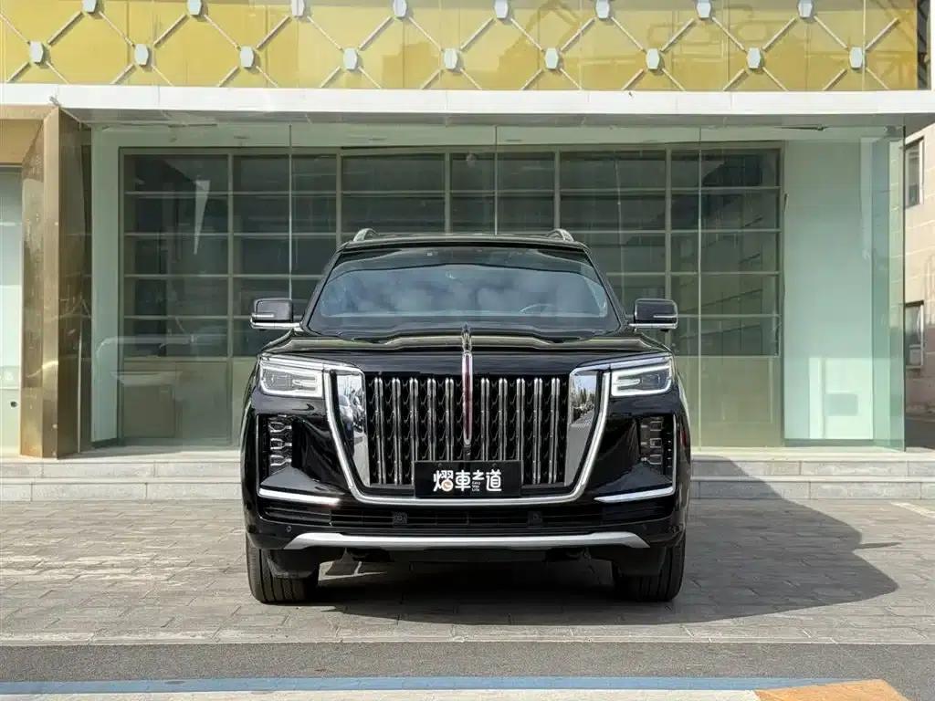 Hongqi Golden Sunflower National Glory 2022 4.0T Premium Flagship Edition 4-seater — миниатюра 2