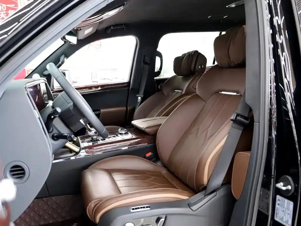 Hongqi Golden Sunflower National Glory 2022 4.0T Premium Flagship Edition 4-seater — миниатюра 6