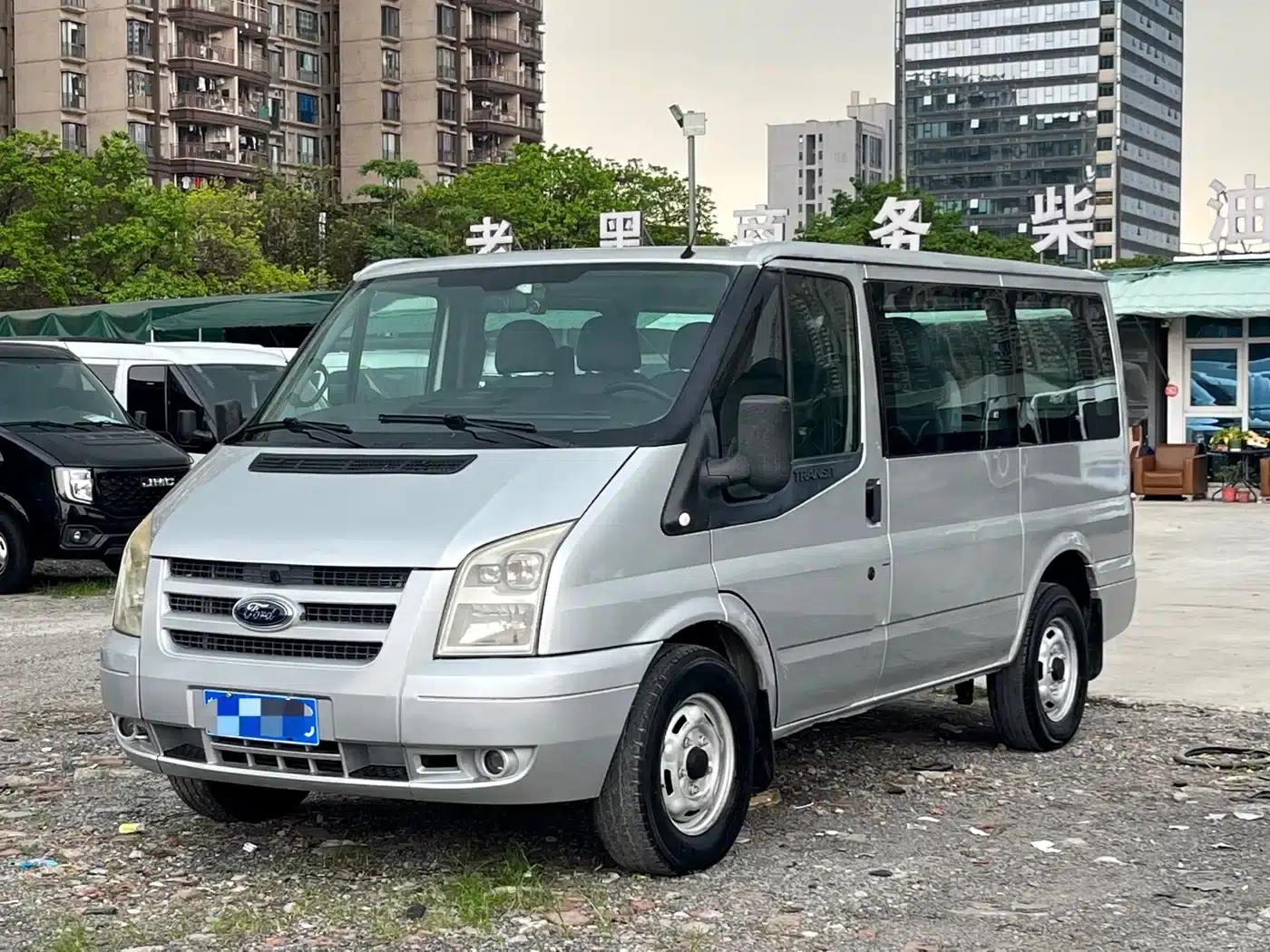 New Generation Ford Transit 2009 Model 2.4T Diesel Standard Short Wheelbase Low Roof (China III Emission Standard) — миниатюра 1