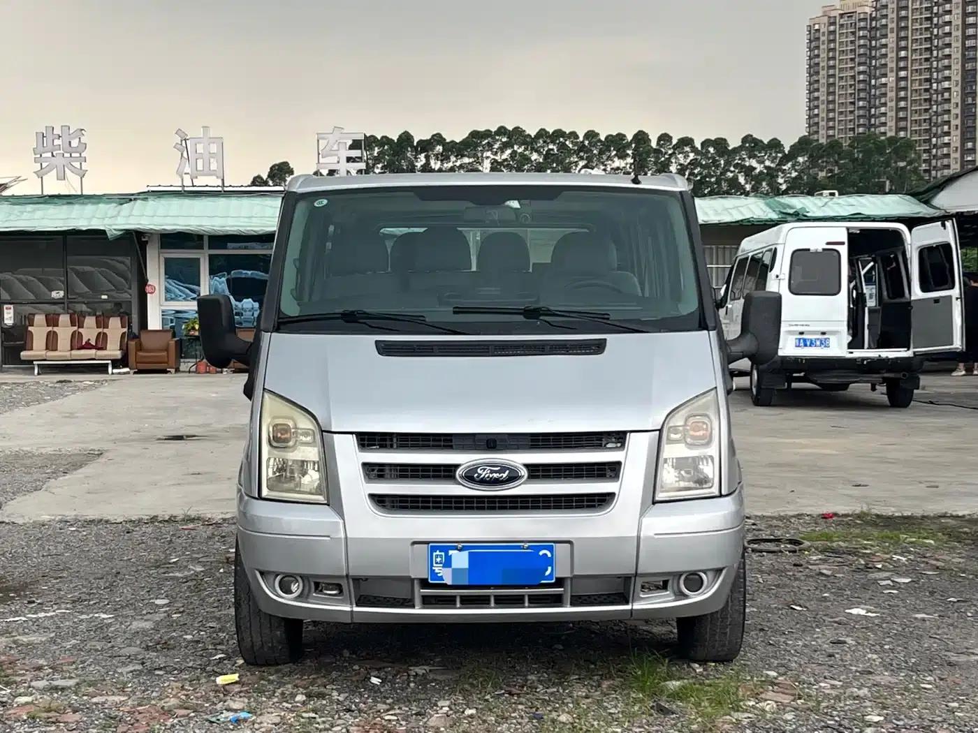 New Generation Ford Transit 2009 Model 2.4T Diesel Standard Short Wheelbase Low Roof (China III Emission Standard) — миниатюра 2