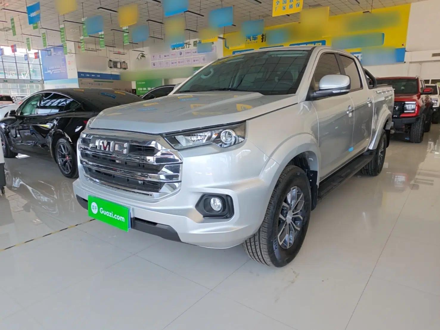 JMC Yuhu 7 2023 2.0T Automatic Diesel Two-Wheel-Drive Comfort Edition with Long Wheelbase and Flat-Bottom Cargo Bed — миниатюра 1