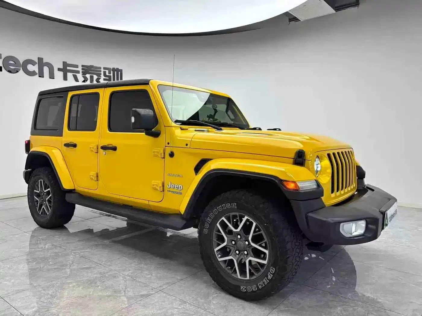 Jeep Wrangler New Energy 2021 Model 4-Door 2.0T 4xe Sahara — миниатюра 3