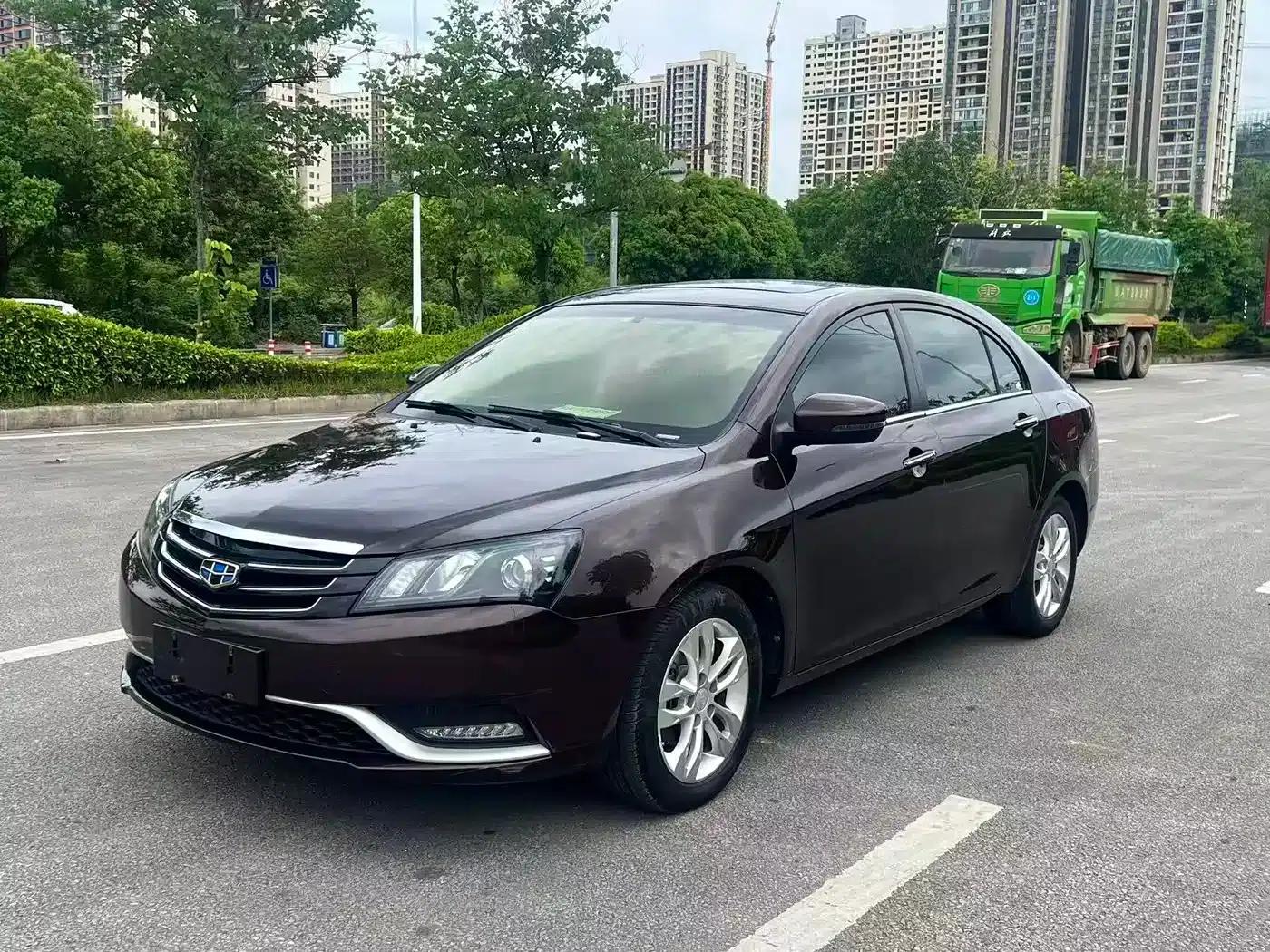 Geely Emgrand 2014 Sedan 1.5L CVT Elite — миниатюра 1