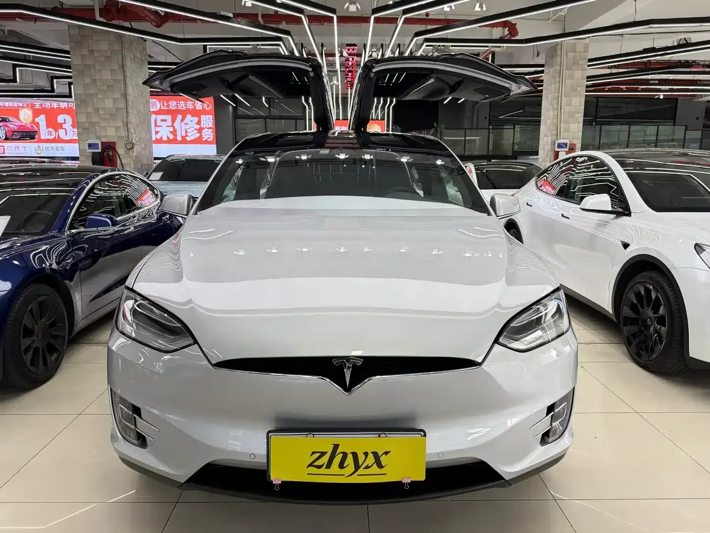 2017 Model X 100D Long Range — миниатюра 2