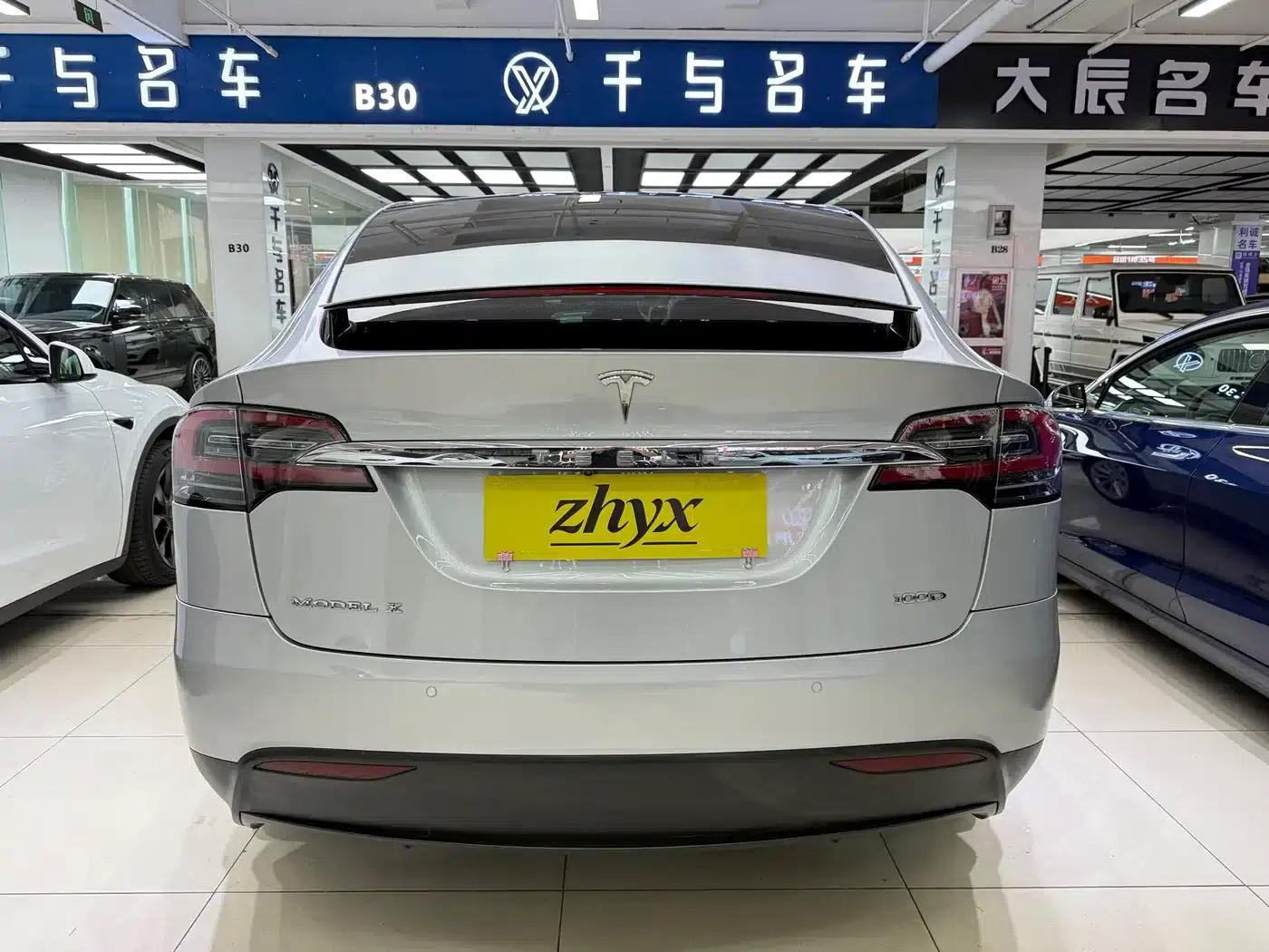 2017 Model X 100D Long Range — миниатюра 12