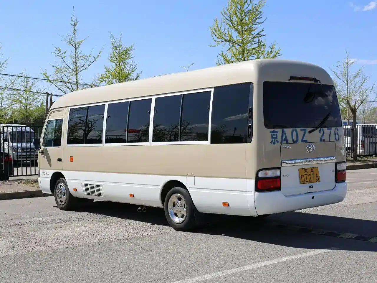 2019 Toyota Coaster 4.0L Luxury SUV GRB53L-ZEMNK 23-seat model with armrest 9GR — миниатюра 6