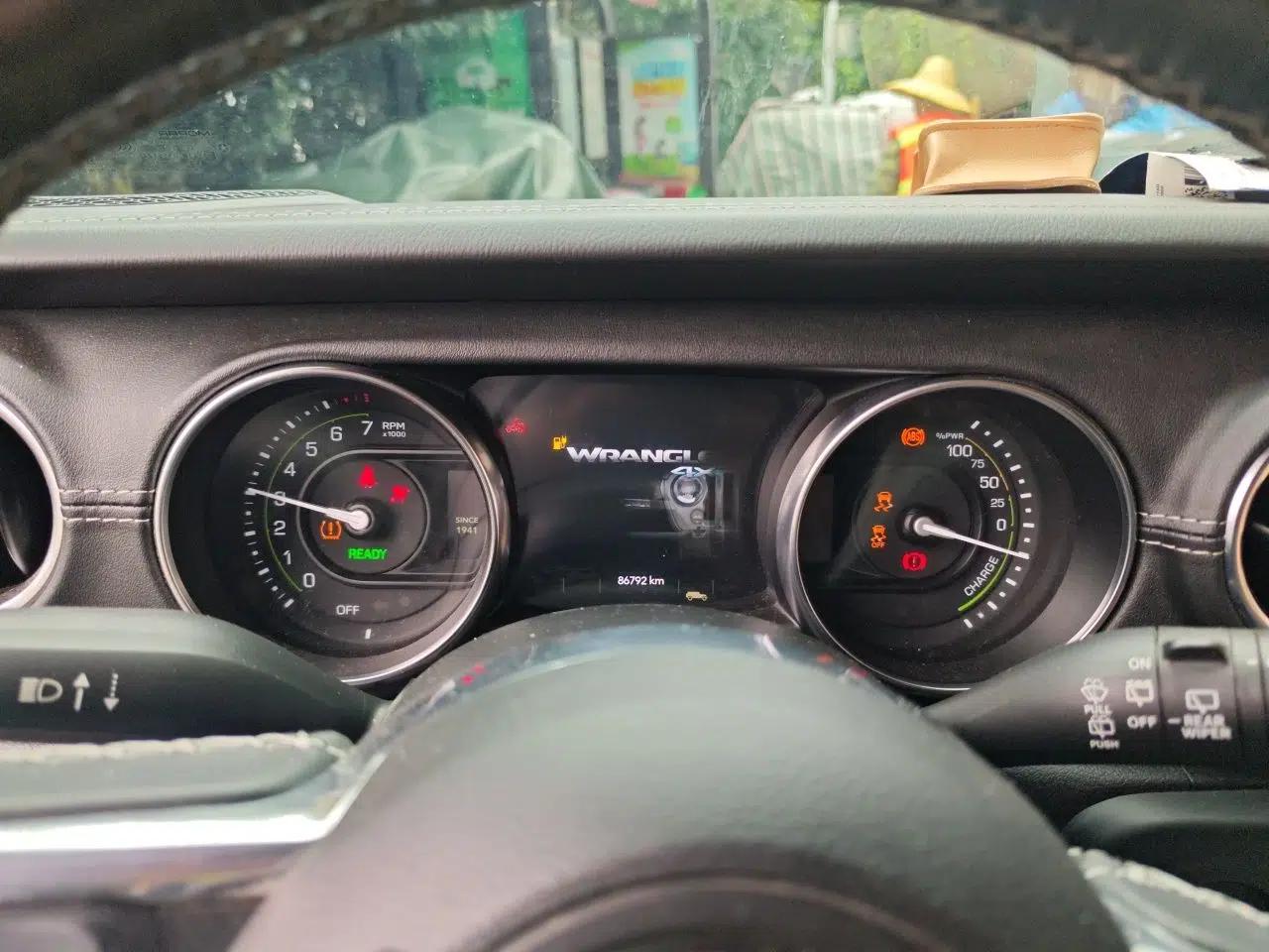 Jeep Wrangler New Energy 2021 Four-Door 2.0T 4xe Sahara First Edition — миниатюра 11