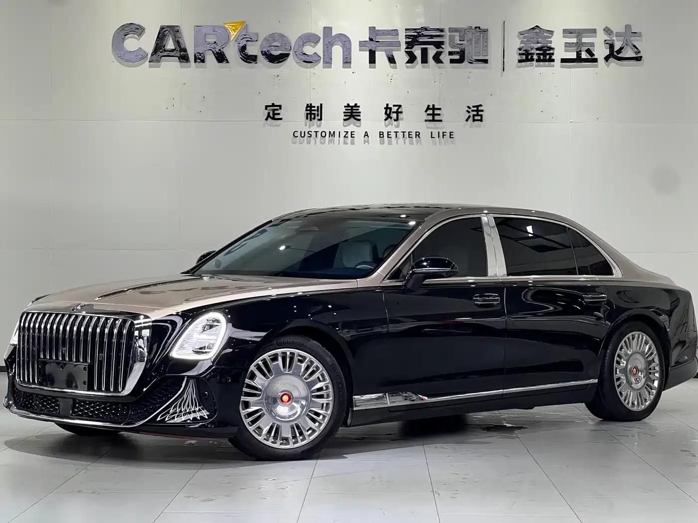 Hongqi Golden Sunflower Elegant 2024 Model 4.0T V8 — миниатюра 1