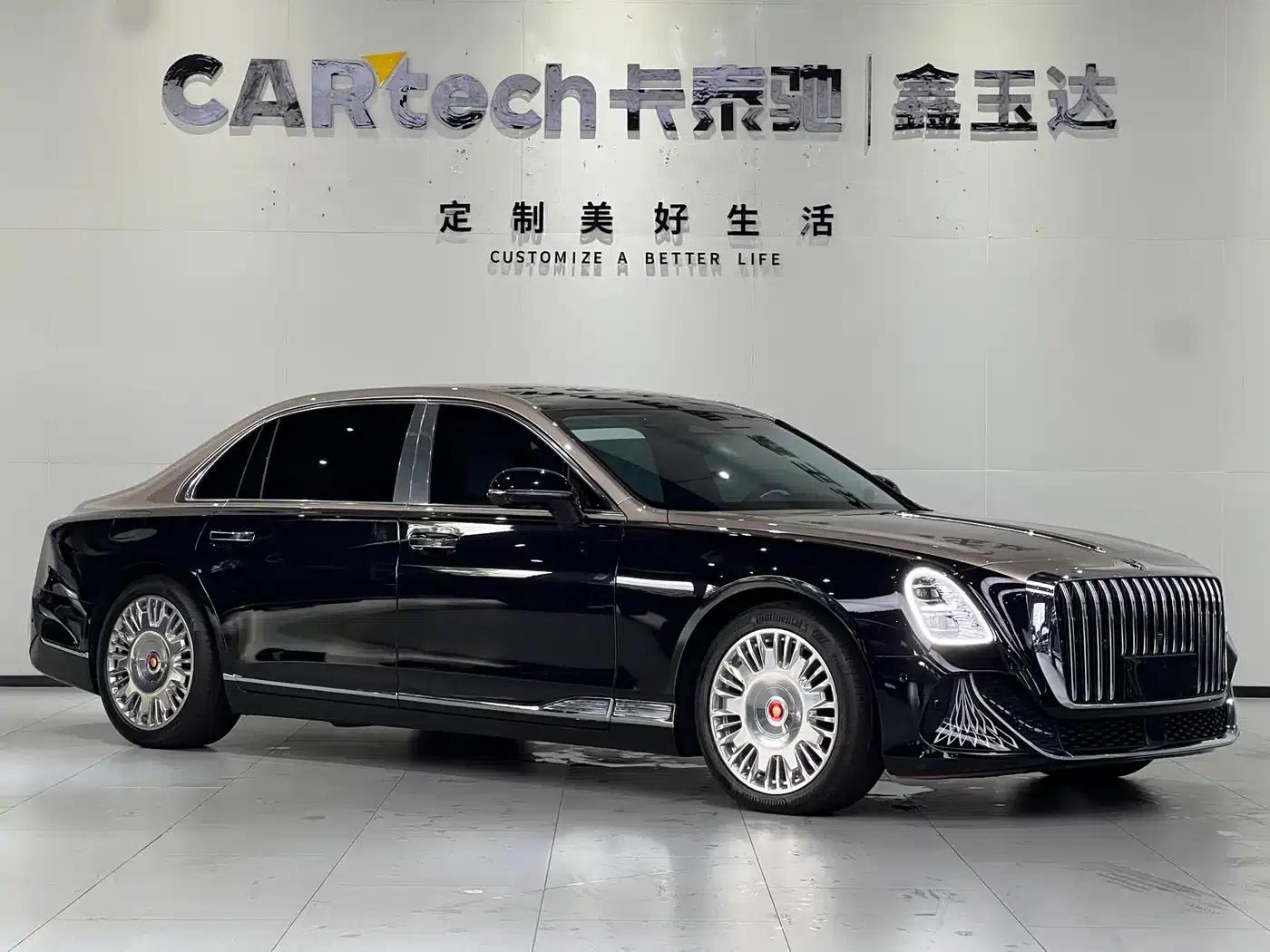 Hongqi Golden Sunflower Elegant 2024 Model 4.0T V8 — миниатюра 3