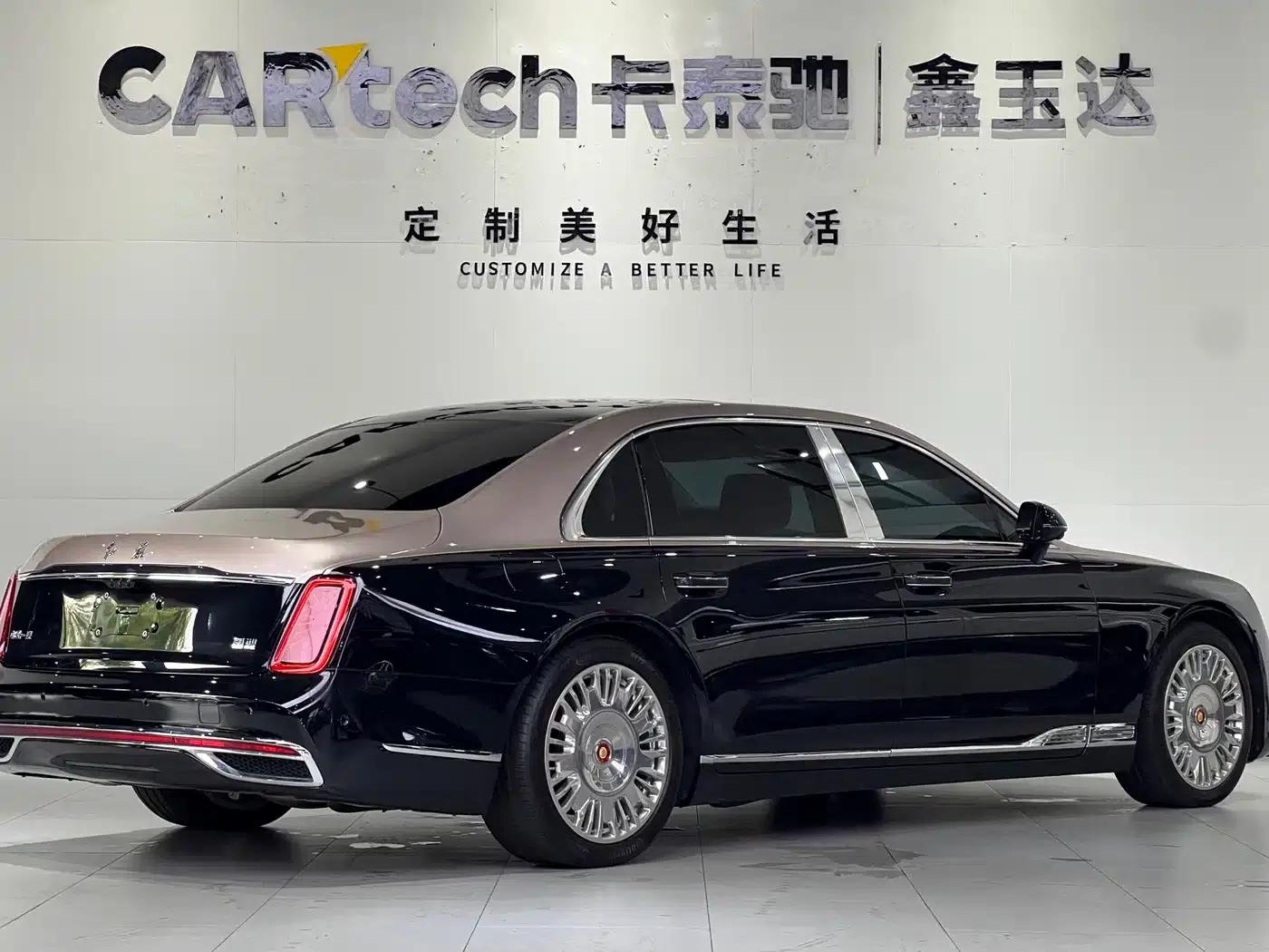 Hongqi Golden Sunflower Elegant 2024 Model 4.0T V8 — миниатюра 4