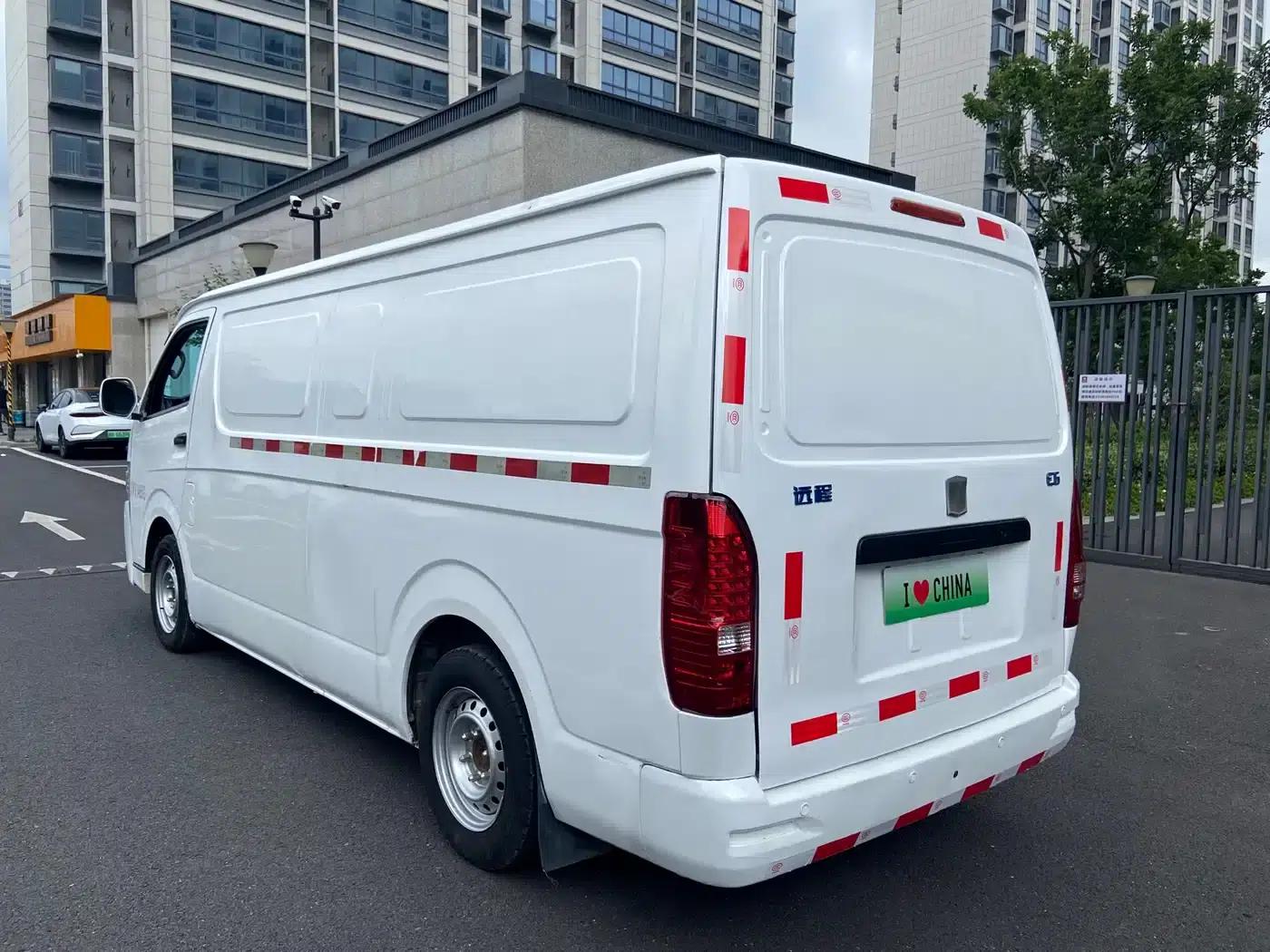CATL E6 2020 model van, low-roof, 1365kg payload, high-capacity battery pack from CATL. — миниатюра 11