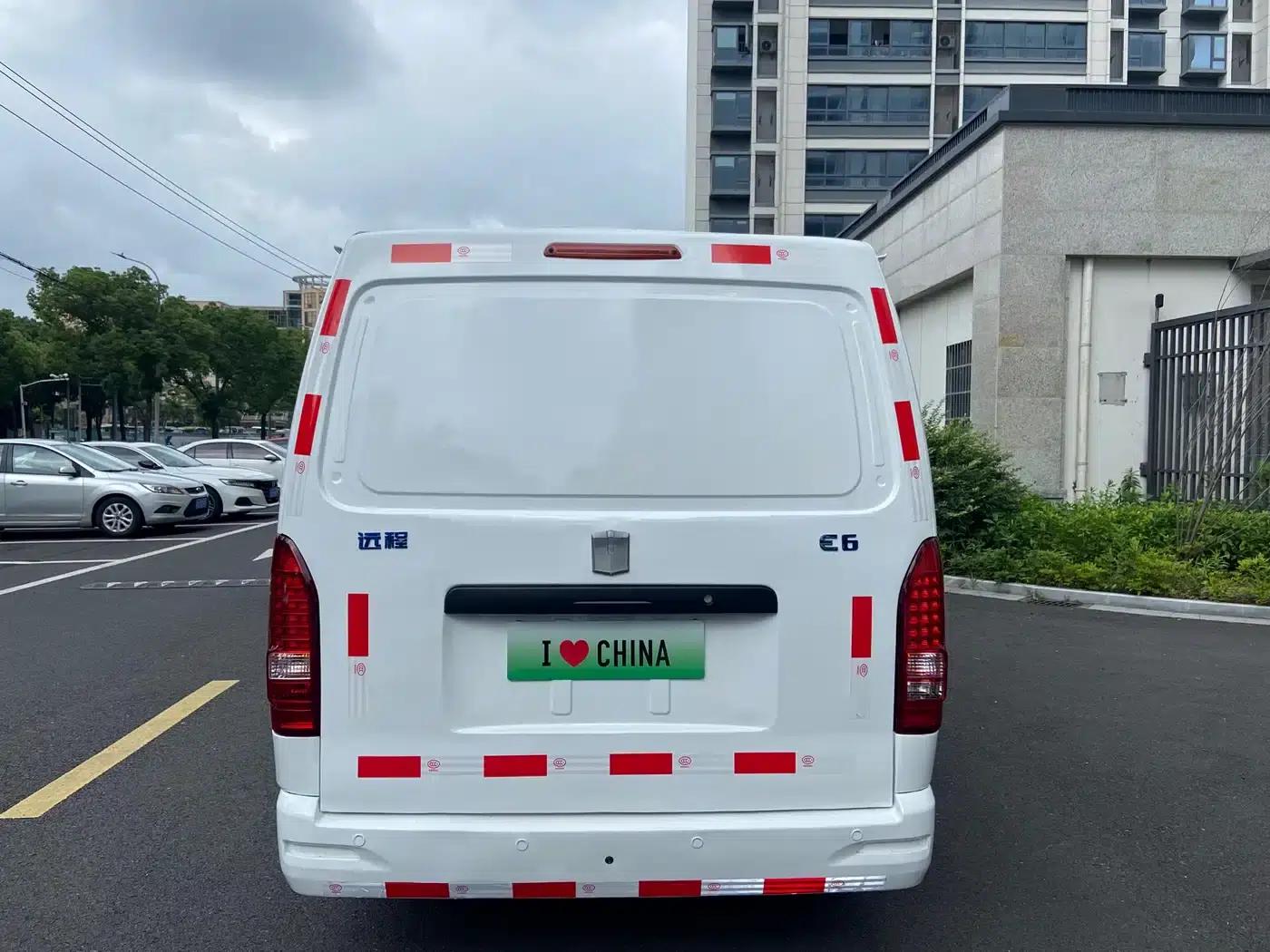 CATL E6 2020 model van, low-roof, 1365kg payload, high-capacity battery pack from CATL. — миниатюра 12