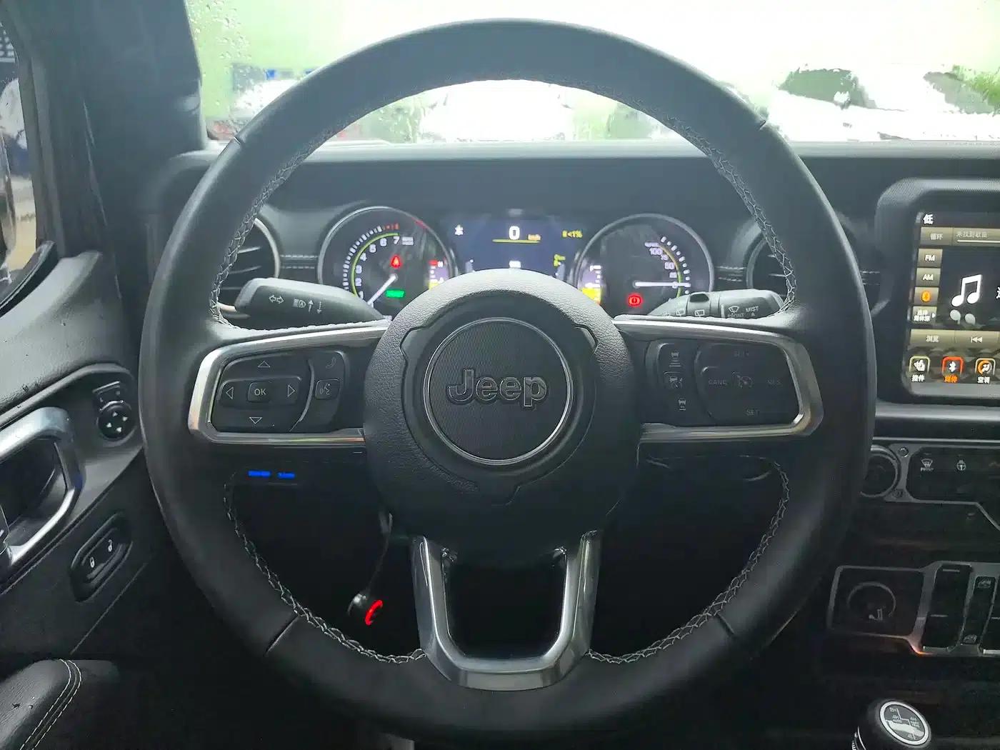 Jeep Wrangler New Energy 2021 Model 4-Door 2.0T 4xe Sahara First Edition — миниатюра 15