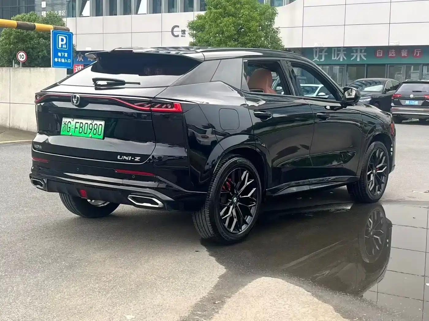 Changan UNI-Z New Energy 2025 Model: Smart New Blue Whale, 125km/h, Battleship Edition — миниатюра 4