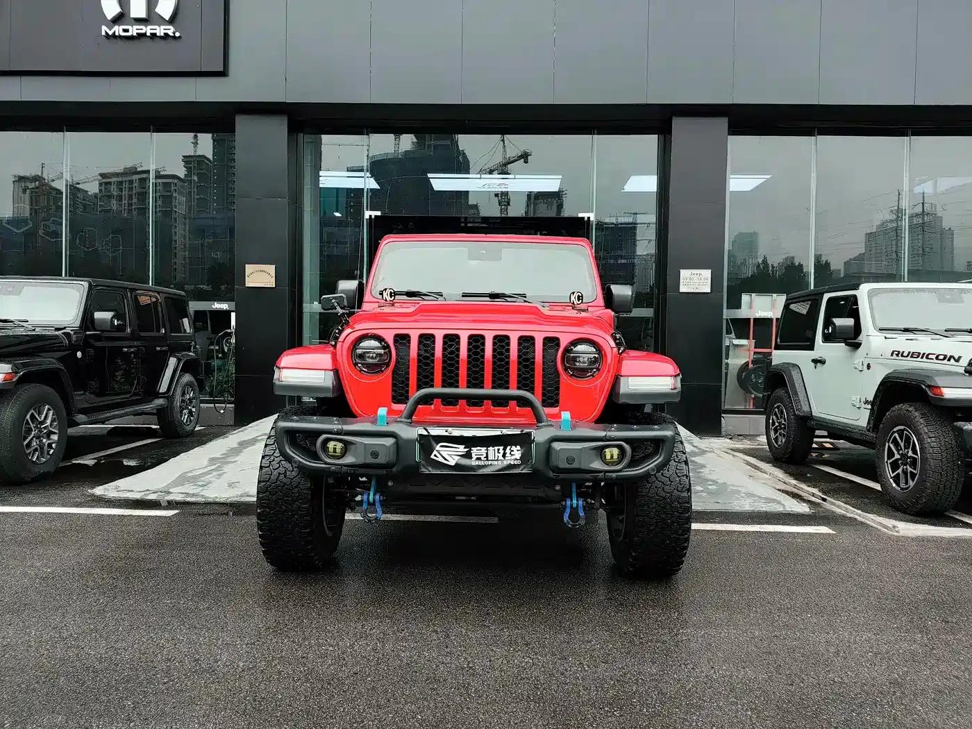 Jeep Wrangler New Energy 2021 Model 4-Door 2.0T 4xe Sahara — миниатюра 2
