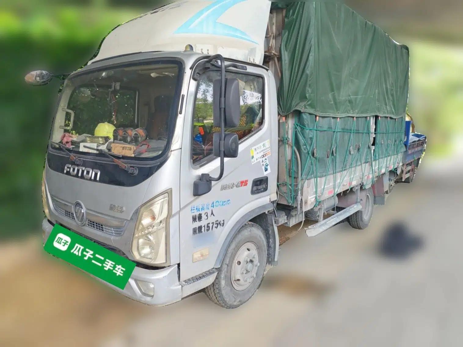 Foton Xiangling M 2018 1.2L 3.05-Meter Semi-Cab with Single Rear Tire 4W12M1 — миниатюра 1
