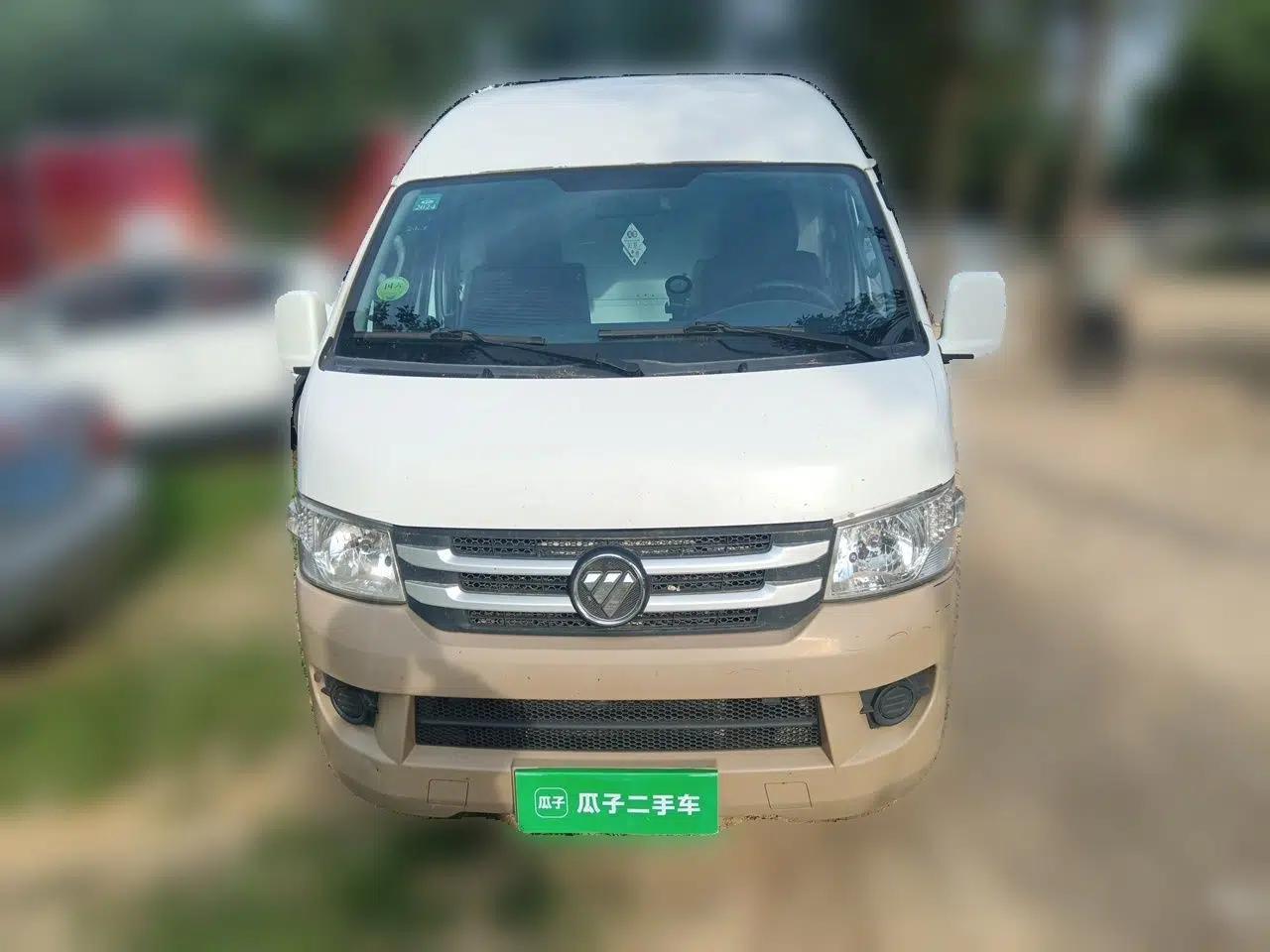 Foton Scenic G7 2020 2.4L Commercial Version Short Wheelbase High-Roof 2-Seat Van China VI Emission Standard 4K22D4M — миниатюра 2