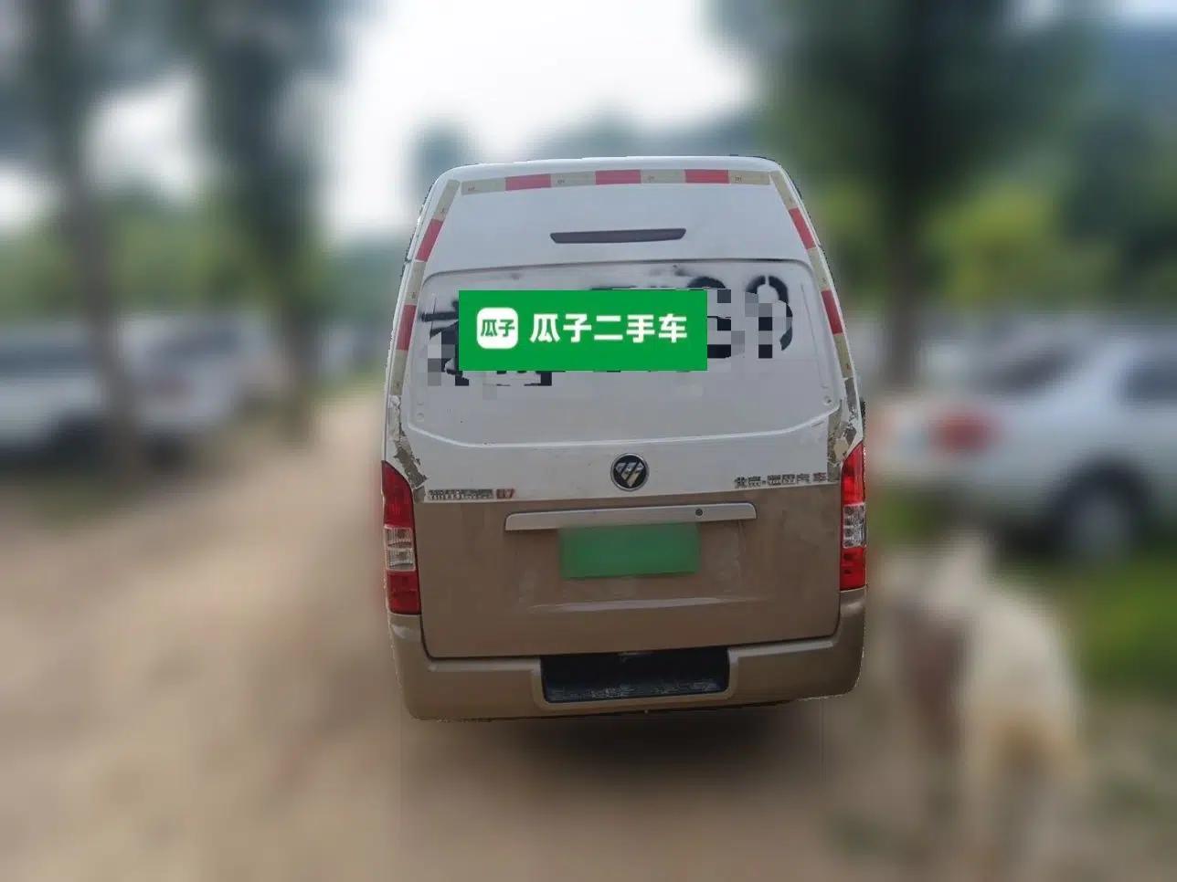 Foton Scenic G7 2020 2.4L Commercial Version Short Wheelbase High-Roof 2-Seat Van China VI Emission Standard 4K22D4M — миниатюра 5